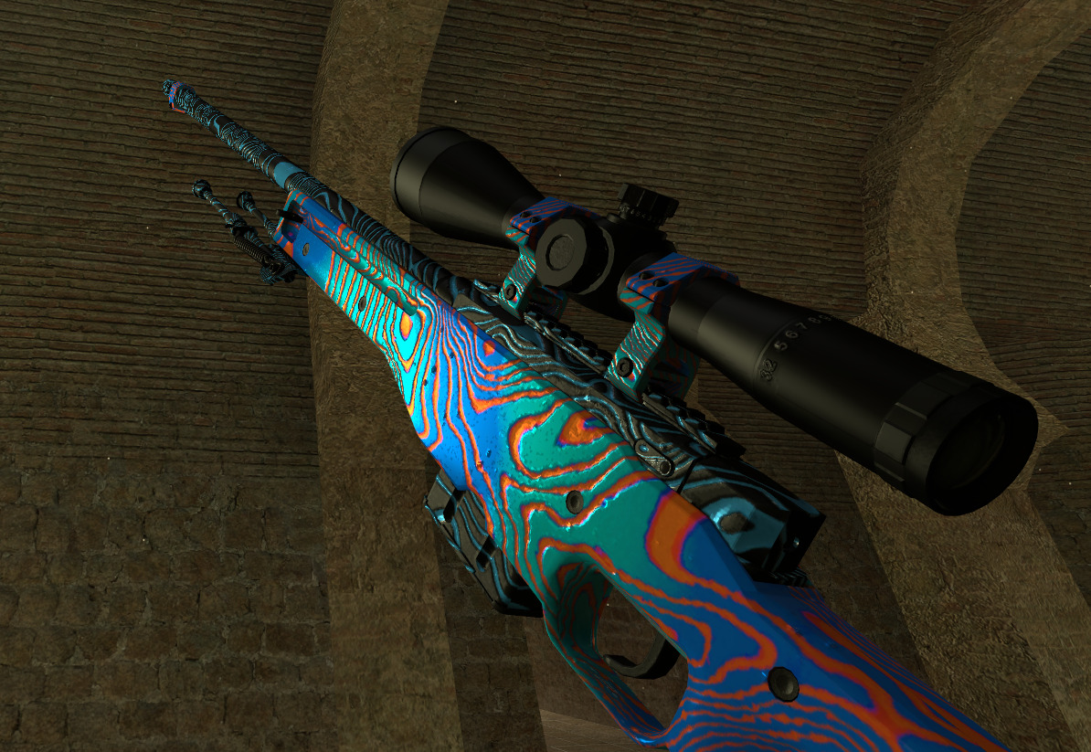 Checkpoint TheZombieDon Portfolio Damascus Skin From MW2019 On CS 